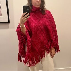 Vintage Arolan Kutomo Wool Poncho